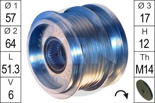 Polia do gerador SNR GA78600 preço, a partir de 71,56 USD