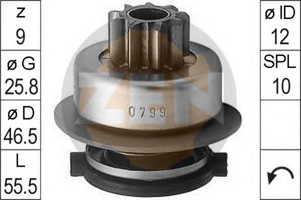 Roda-livre do motor de arranco VAG 020911335A preço, a partir de 15,62 USD
