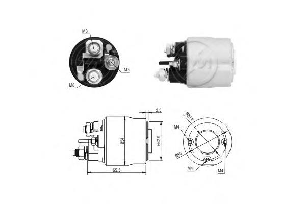 Relê retrator do motor de arranco IKA 460071 preço, a partir de 9,28 USD