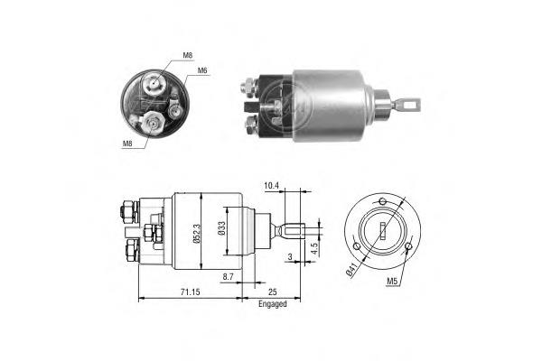 Relê retrator do motor de arranco Bosch 2339304069 preço, a partir de 35,61 USD