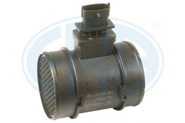 Sensor de fluxo (consumo) de ar, medidor de consumo M.A.F. - (Mass Airflow) 0281002861 Fiat/Alfa/Lancia