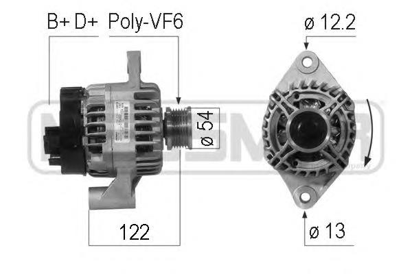 Gerador 51854902 Fiat/Alfa/Lancia