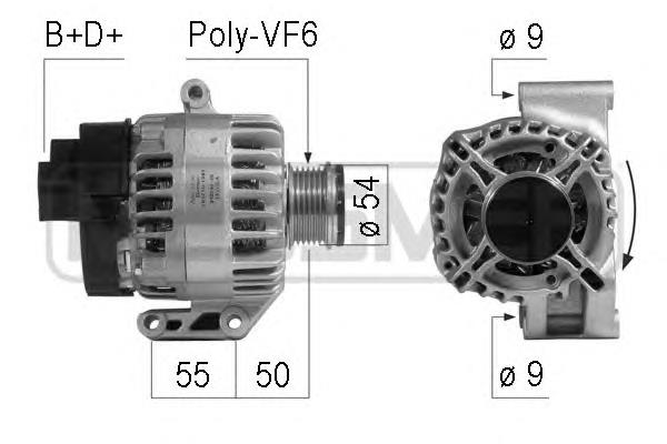 439707 VALEO Gerador