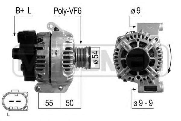 Gerador Fiat/Alfa/Lancia 51880175 preço, a partir de 117,48 USD