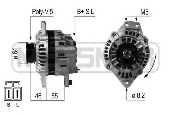 Gerador 3730036030 Hyundai/Kia
