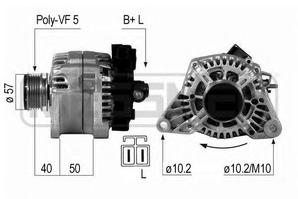 373002A050 Hyundai/Kia Gerador