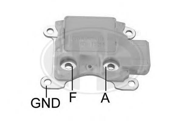 F5RZ10316B Ford Relê-regulador do gerador (relê de carregamento)