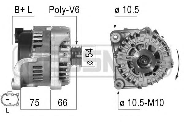 Gerador 439652 VALEO