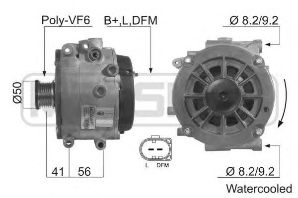 Gerador A0009063505 Mercedes