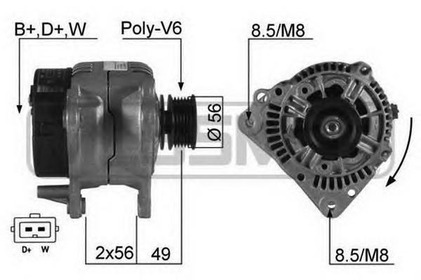 Compre 0123320034 VAG Gerador