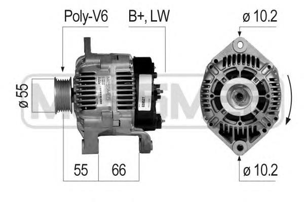 Gerador Renault (RVI) 7700424575