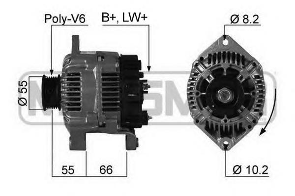 Gerador 7701352354 Renault (RVI)