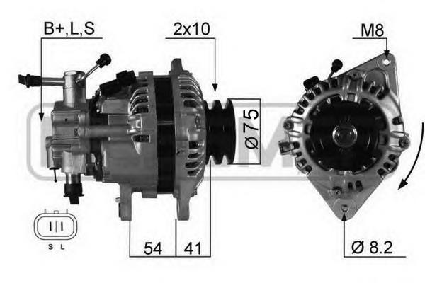 Gerador 13539 Mapco