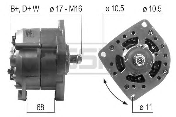 437588 VALEO Gerador