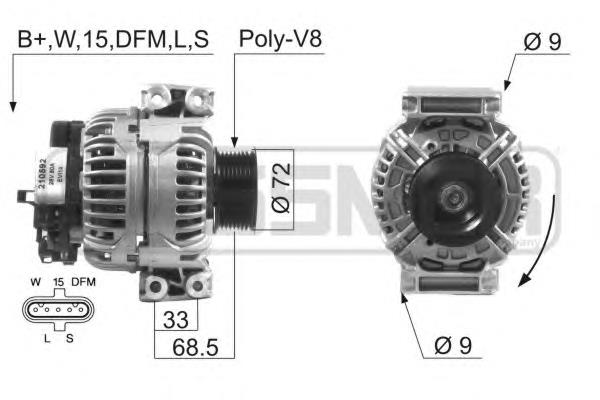 Gerador Scania 0518064 preço, a partir de 194,09 USD