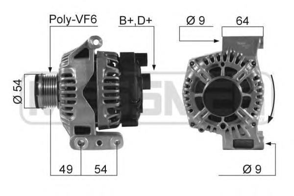 Gerador Fiat/Alfa/Lancia 51784846 preço, a partir de 90,39 USD