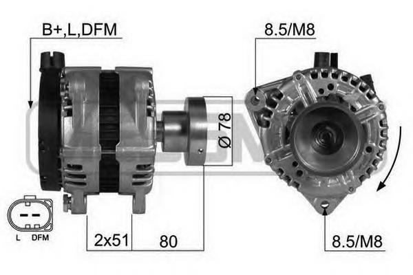 Compre 6G9N10300UD Ford Gerador
