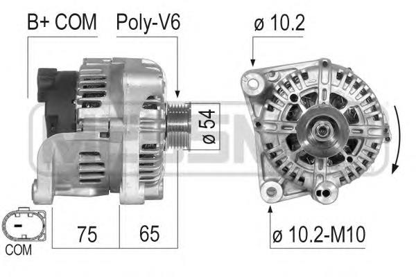 Gerador 7799180AI01 BMW