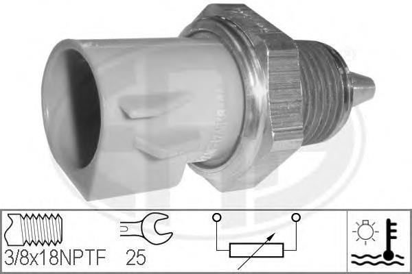 Sensor de temperatura do fluido de esfriamento DY1145 Ford