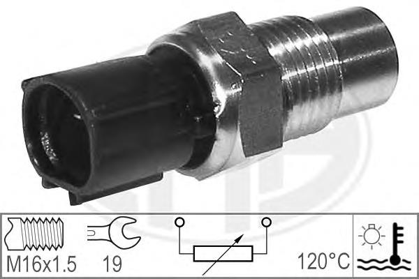 Sensor de temperatura do fluido de esfriamento (de ativação de ventilador do radiador) 9392037100 Hyundai/Kia