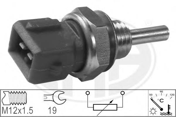 Sensor de temperatura do fluido de esfriamento Nissan/Infiniti 2263070J00