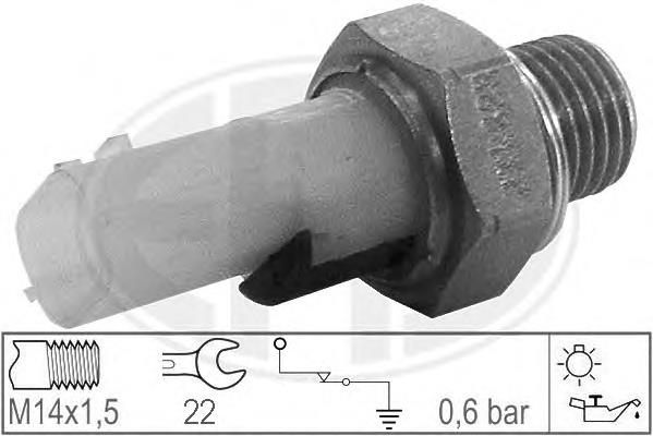 AF00657 Alfa E-Parts Sensor de pressão de óleo
