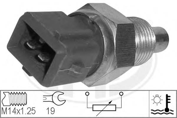 Sensor de temperatura do fluido de esfriamento Peugeot/Citroen 133884 preço, a partir de 7,33 USD