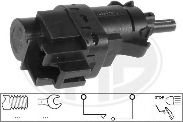 Sensor de ativação do sinal de parada 30773935 Volvo