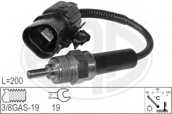 Sensor de temperatura do fluido de esfriamento (de ativação de ventilador do radiador) Korea (oem) K50505OEM preço, a partir de 29,35 USD