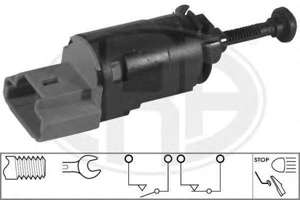 Sensor de ativação do sinal de parada Peugeot/Citroen 9665602380