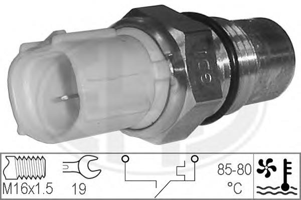 330633 ERA Sensor de temperatura do fluido de esfriamento (de ativação de ventilador do radiador)