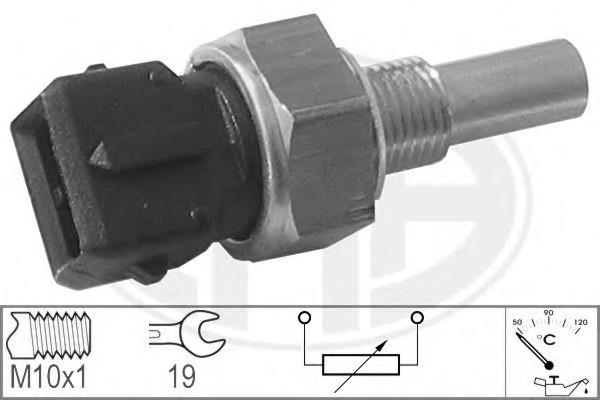 Sensor de temperatura de óleo de motor 6PT013113081 HELLA
