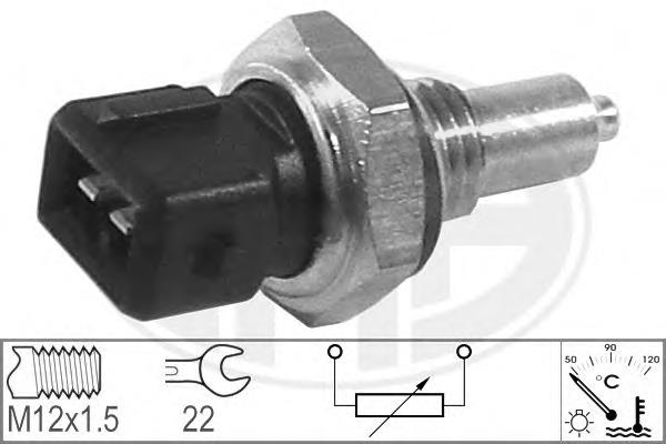 Compre 13620150974 BMW Sensor de temperatura do fluido de esfriamento