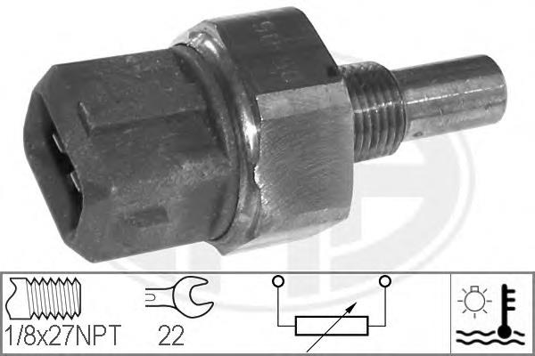Sensor de temperatura do fluido de esfriamento Ford 92VB10884AA