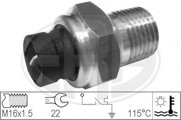 7588920 Fiat/Alfa/Lancia Sensor de temperatura do fluido de esfriamento