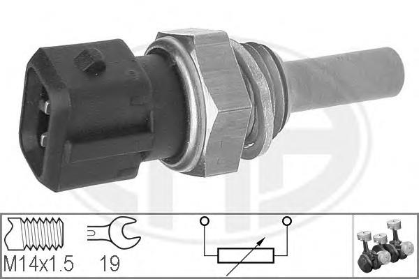 330129 ERA Sensor de temperatura do fluido de esfriamento