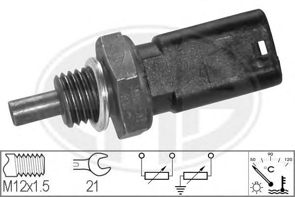 330138 ERA Sensor de temperatura do fluido de esfriamento