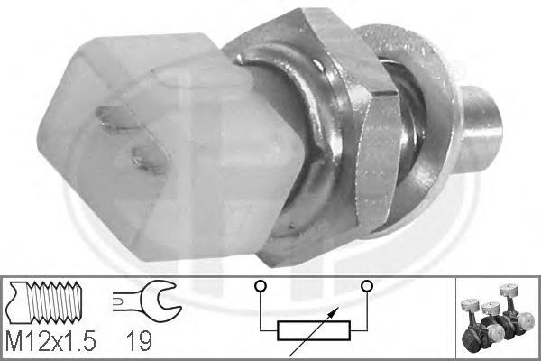 TSE17 Mahle Original Sensor de temperatura do fluido de esfriamento