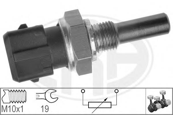 Sensor de temperatura do fluido de esfriamento 034906161 VAG