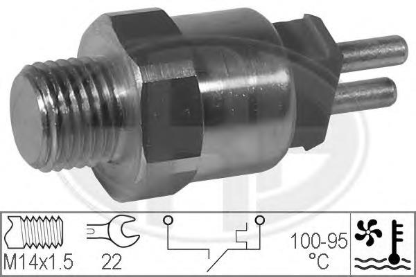 Compre A0065454024 Mercedes Sensor de temperatura do fluido de esfriamento (de ativação de ventilador do radiador)