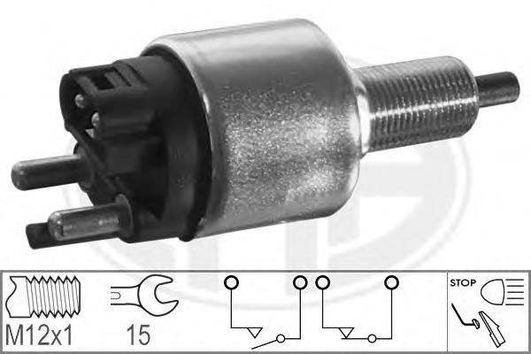 Sensor de ativação do sinal de parada A0005458709 Mercedes
