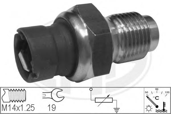 7548005 Fiat/Alfa/Lancia Sensor de temperatura do fluido de esfriamento
