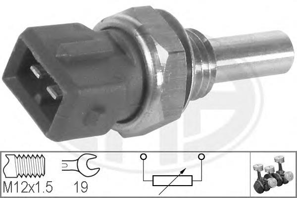 Sensor de temperatura do fluido de esfriamento ERA 330116 preço, a partir de 9,98 USD