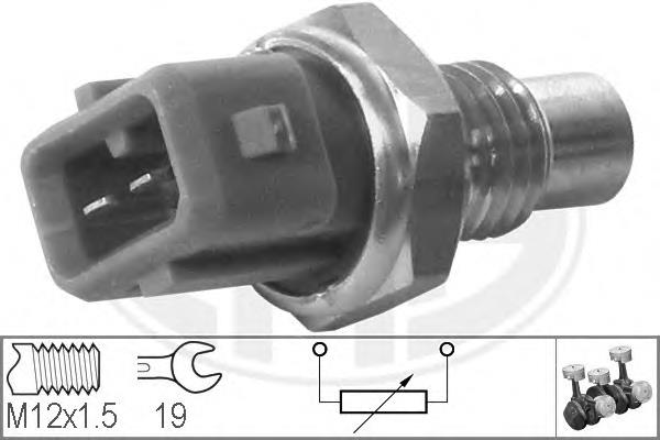 330110 ERA Sensor de temperatura do fluido de esfriamento