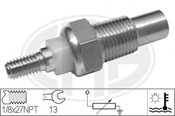 Sensor de temperatura do fluido de esfriamento Ford 6058836