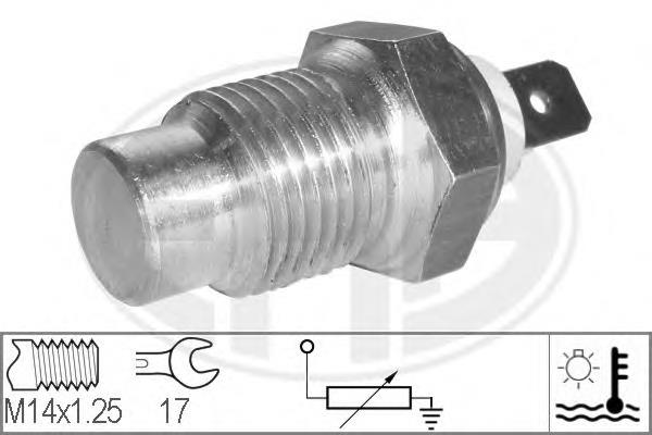 133802 Peugeot/Citroen Sensor de temperatura do fluido de esfriamento