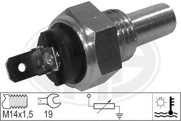 Sensor de temperatura do fluido de esfriamento 99190080601 Vika