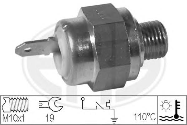 Sensor de temperatura do fluido de esfriamento (de ativação de ventilador do radiador) 053919521 VAG