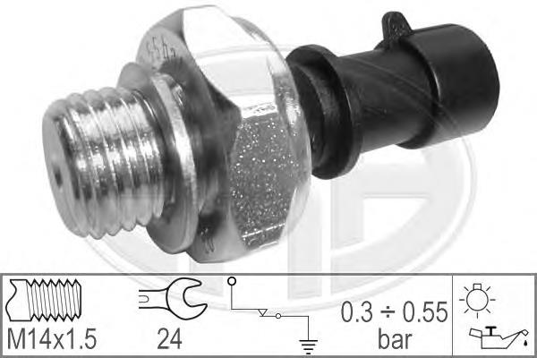 Sensor de pressão de óleo 1131C7 Peugeot/Citroen