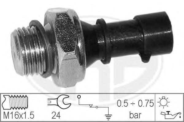 Compre 1252578 Opel Sensor de pressão de óleo